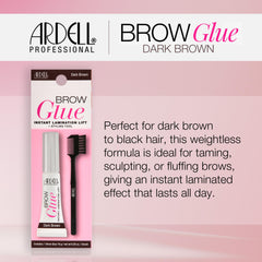 Ardell gel texture swatched to show buildable tint benefit