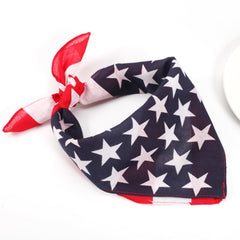 Ardorchid bandana worn as face cover protecting from wind and dust outdoors