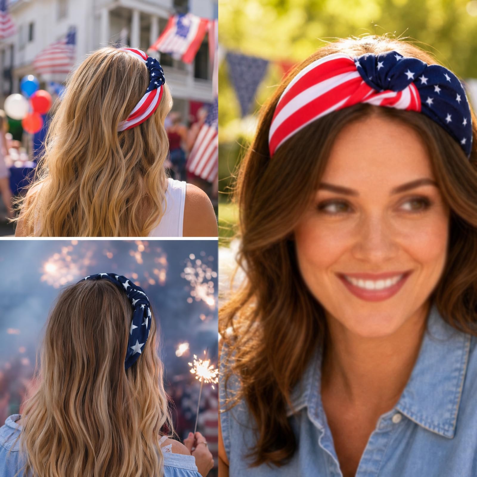 Ardorchid headband worn at a parade demonstrating secure hold during movement