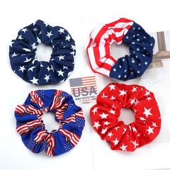 Ardorchid scrunchies at a Fourth of July picnic for celebratory flair