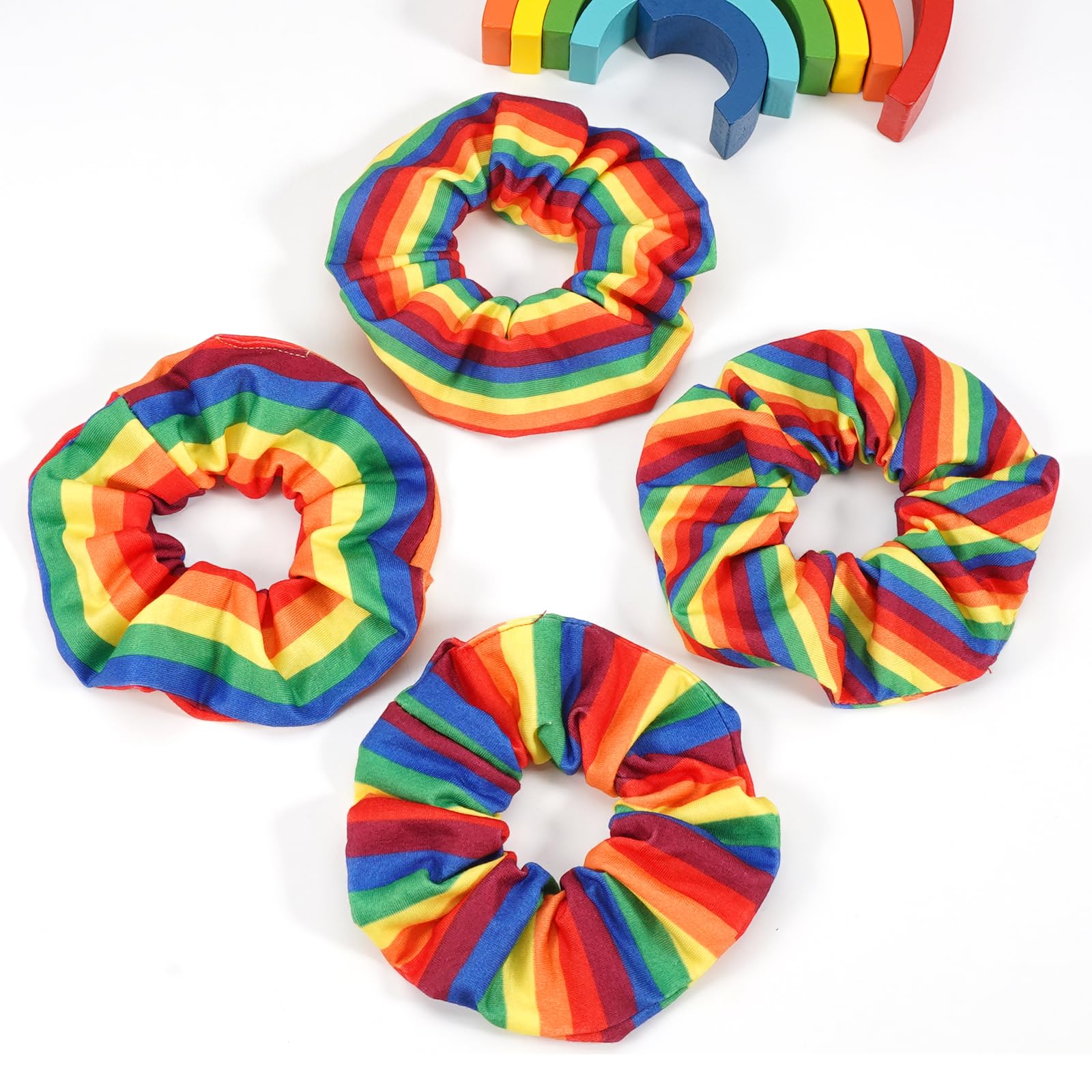 Ardorchid scrunchie inside gym bag showing travel-ready convenience and compactness