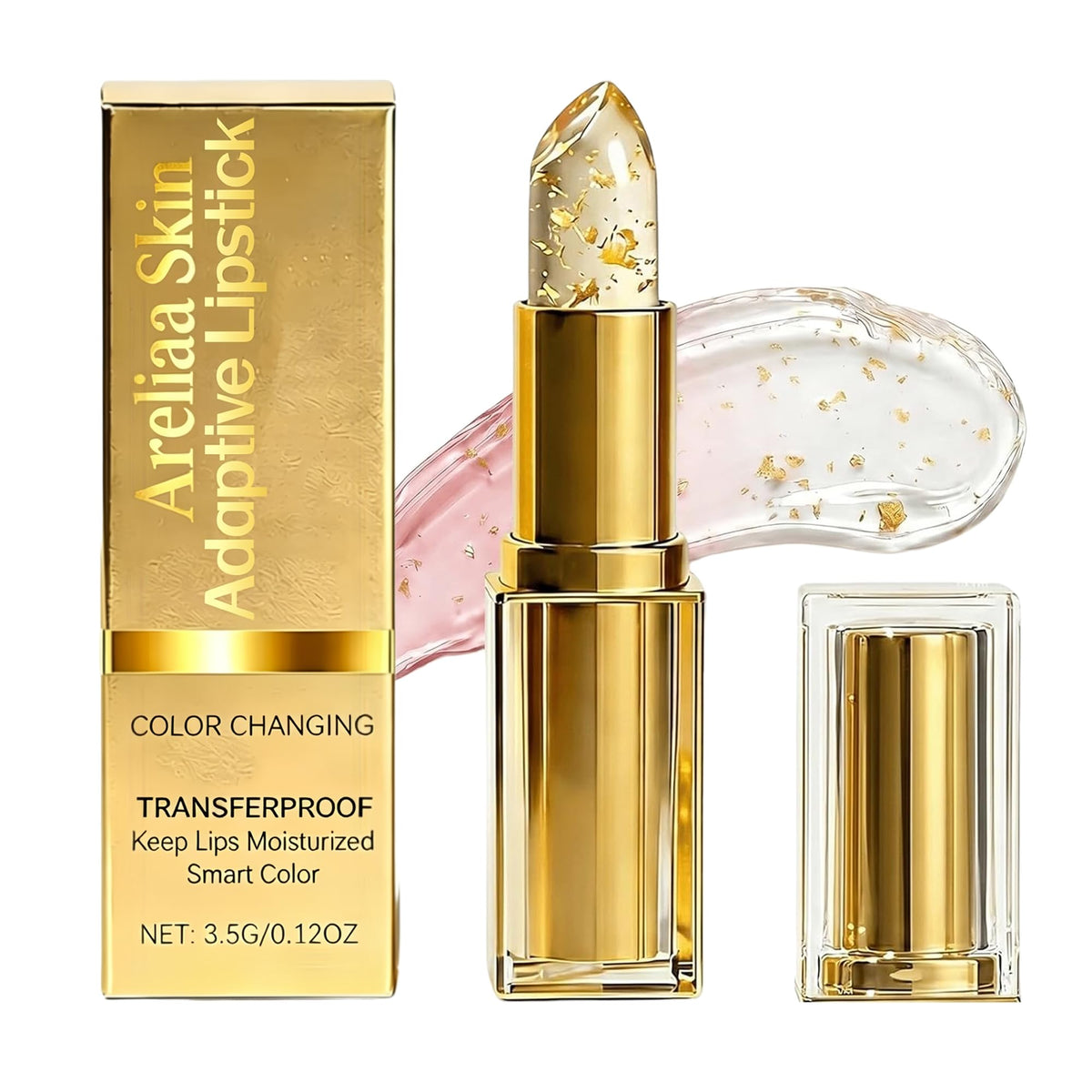Areliaa front packaging showing elegant gold design and product name, conveys premium appeal
