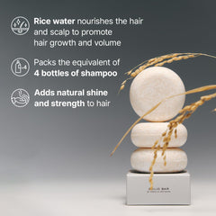 ARENCIA shampoo bar close-up highlighting smooth texture and density