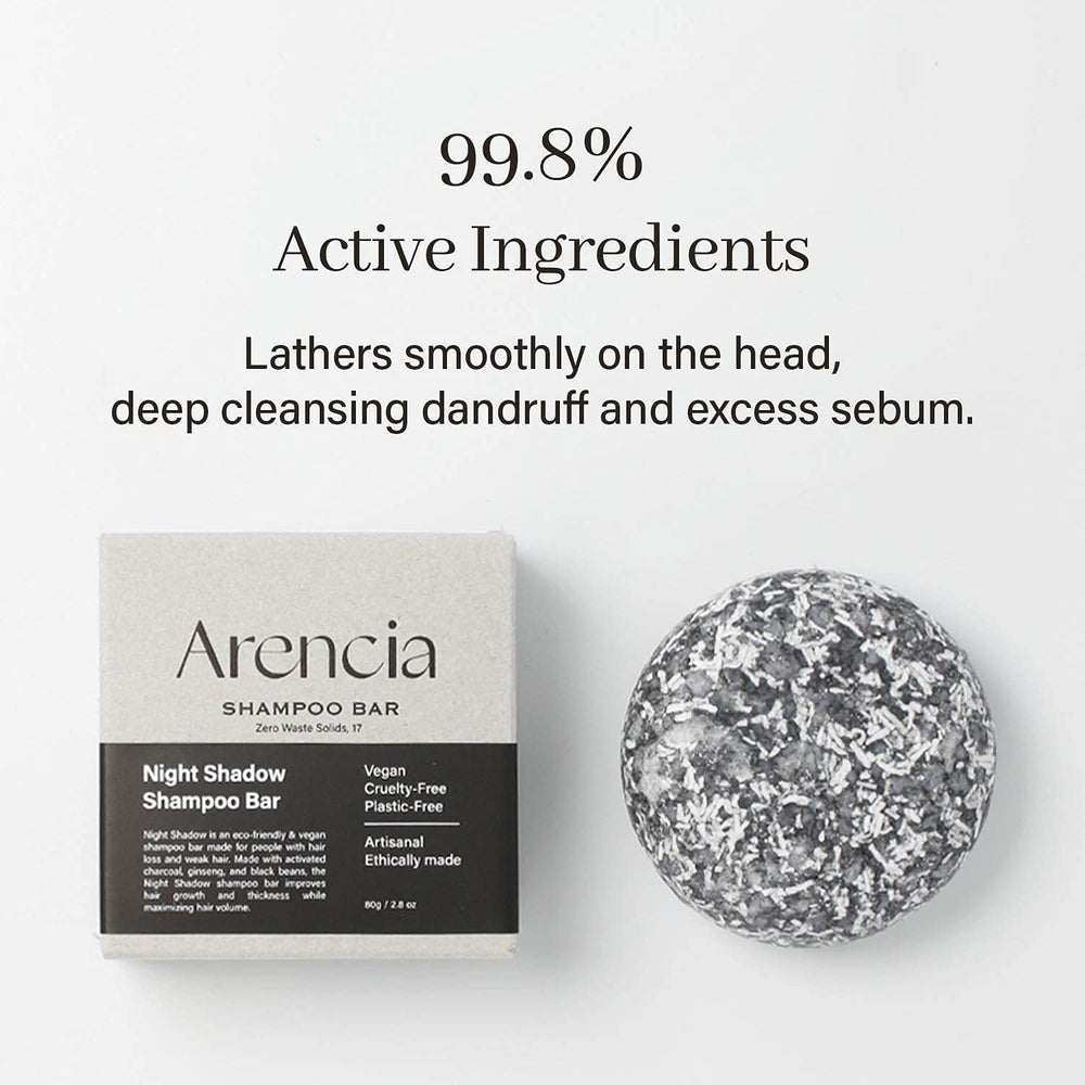 ARENCIA bar close-up texture highlighting smooth, concentrated formula