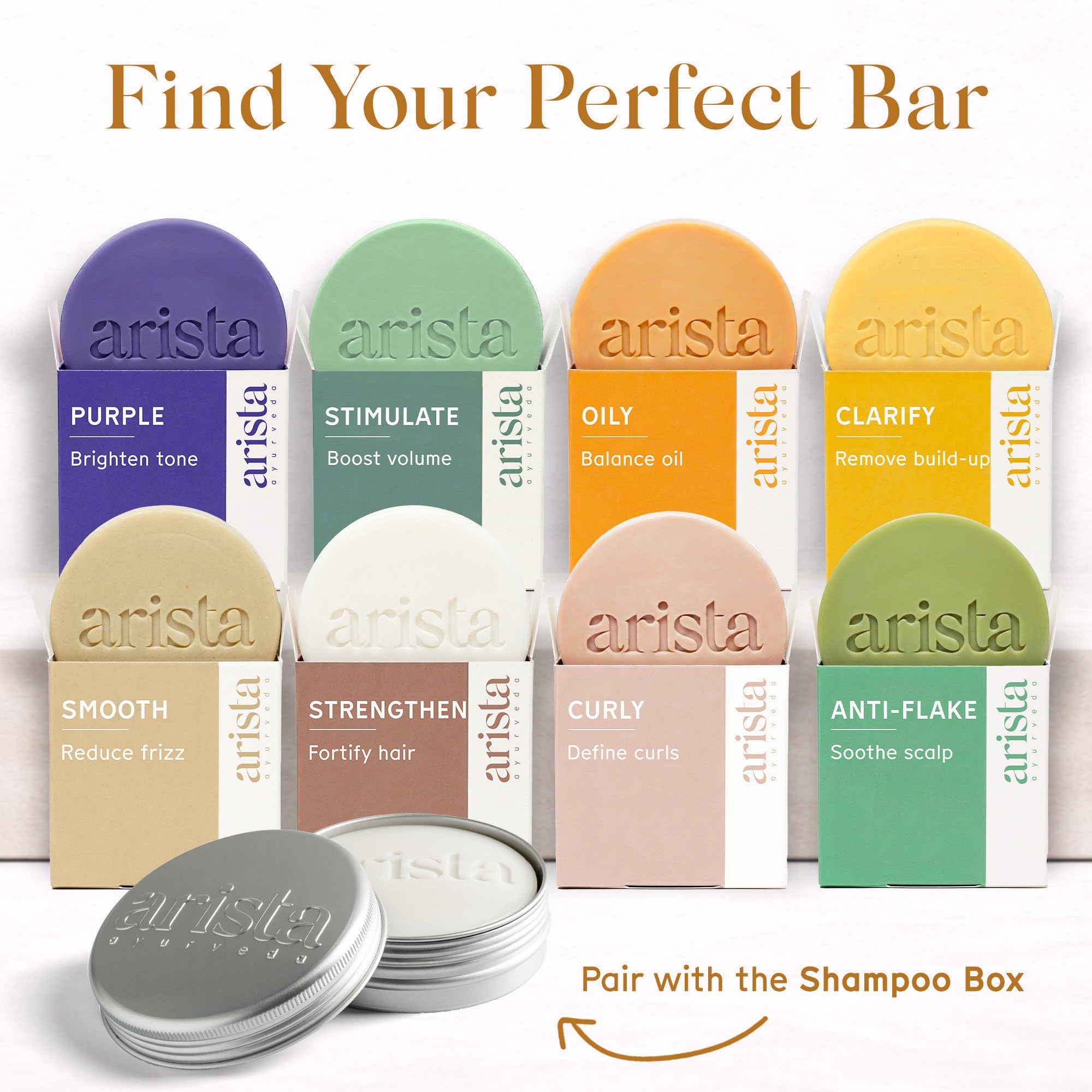 Arista shampoo bar drying on dish to prolong lifespan and maintain cleanliness