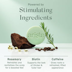 Arista shampoo bar lather producing rich foam for effective cleansing