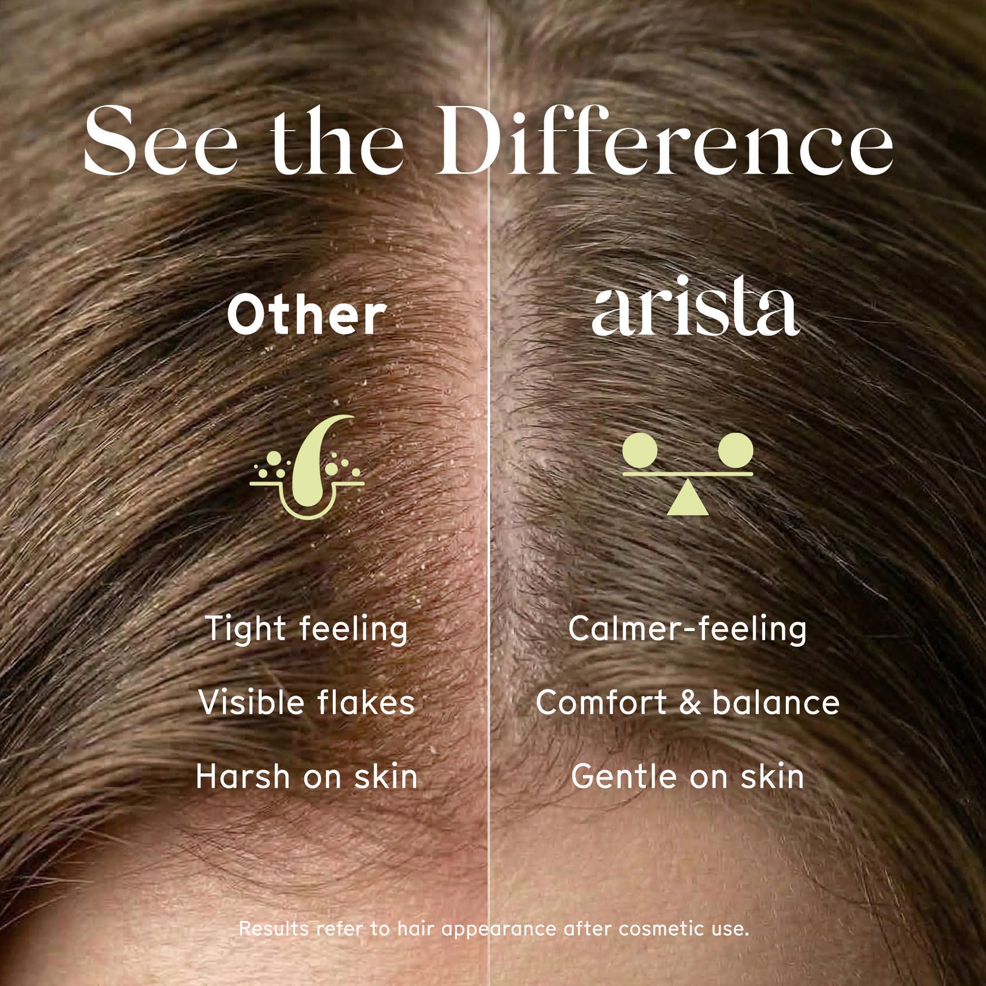 Arista ayurveda rich lather in hand demonstrating cleansing foam benefit