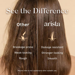 Close-up of Arista bar texture highlighting concentrated formula and firm feel