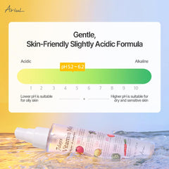 Ariul droplet texture on skin illustrating lightweight absorption benefit