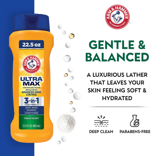 Arm & Hammer creamy lather close-up demonstrating gentle cleansing