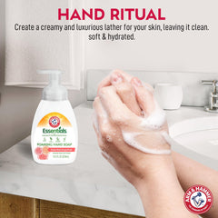 Arm & Hammer bottle in bathroom setting showing fresh scent and tidy display benefit