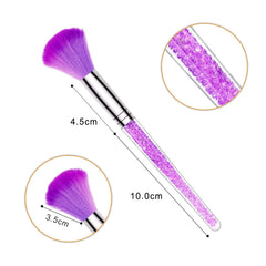 AROIC dust remover brush with handle grips clearing debris for cleaner finishes