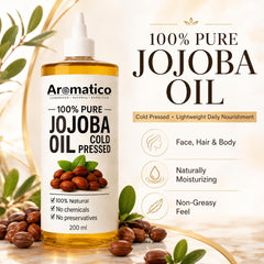 Aromatico drop pouring from bottle demonstrating controlled application