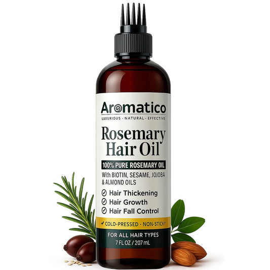 Aromatico front bottle view showing label and 7 fl oz size benefit