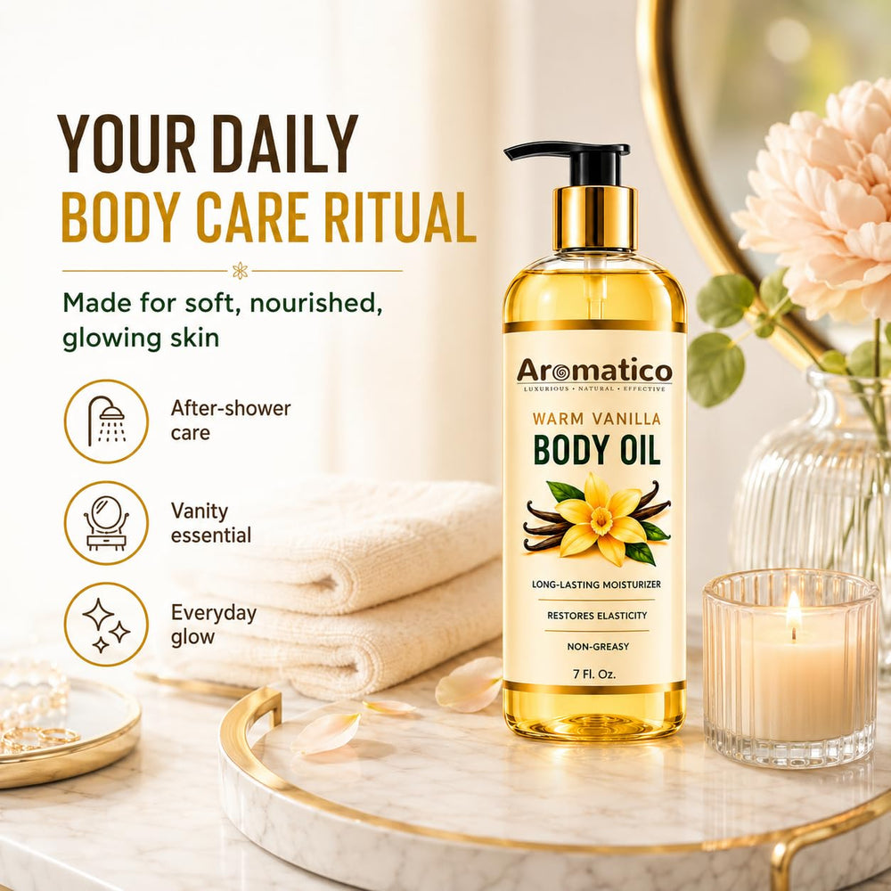 Aromatico bottle in hand showing 7 fl oz size and generous value