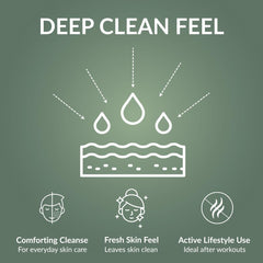 AROMAVITA oregano soap lather detail demonstrating gentle cleansing benefit