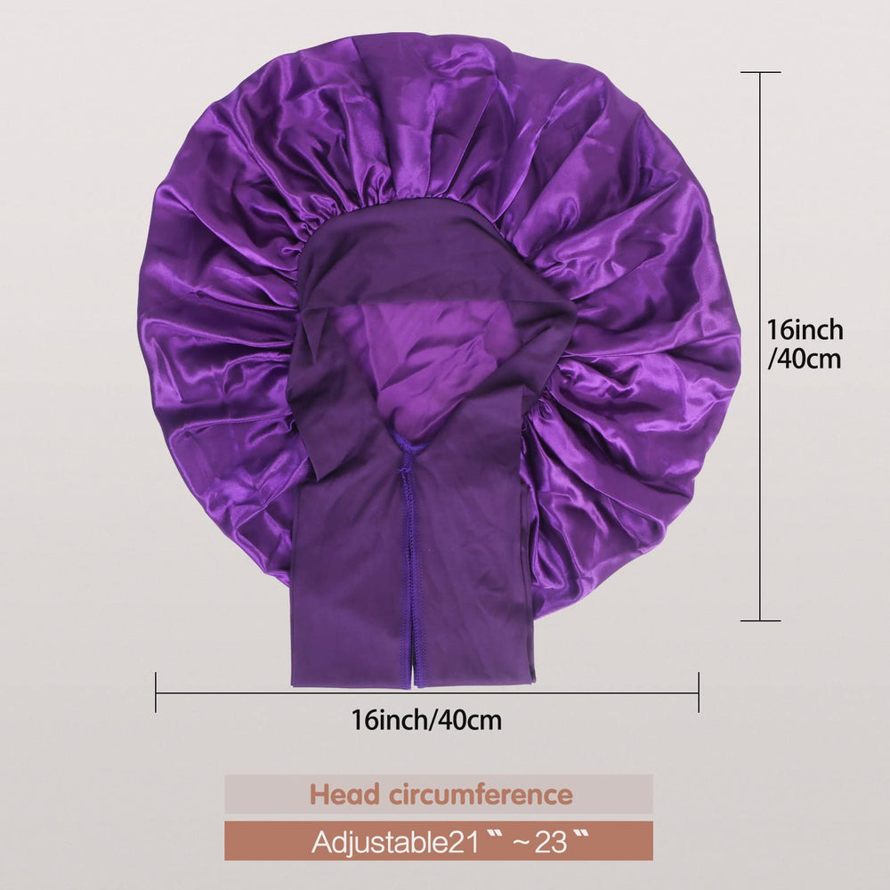 Arqumi large cap worn showing full coverage for long hair