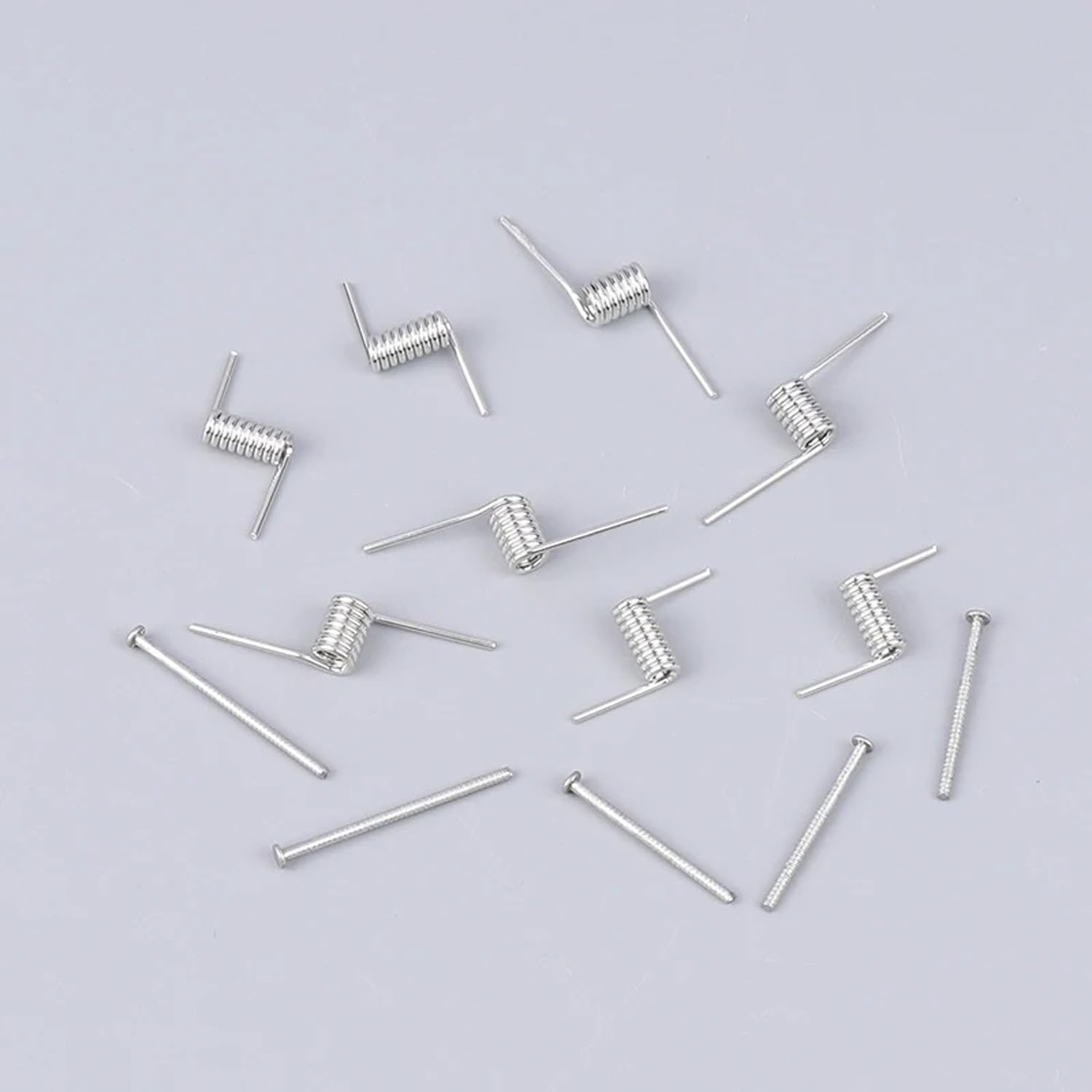 ArrErr gold and silver spring sets displayed for matching clip finishes