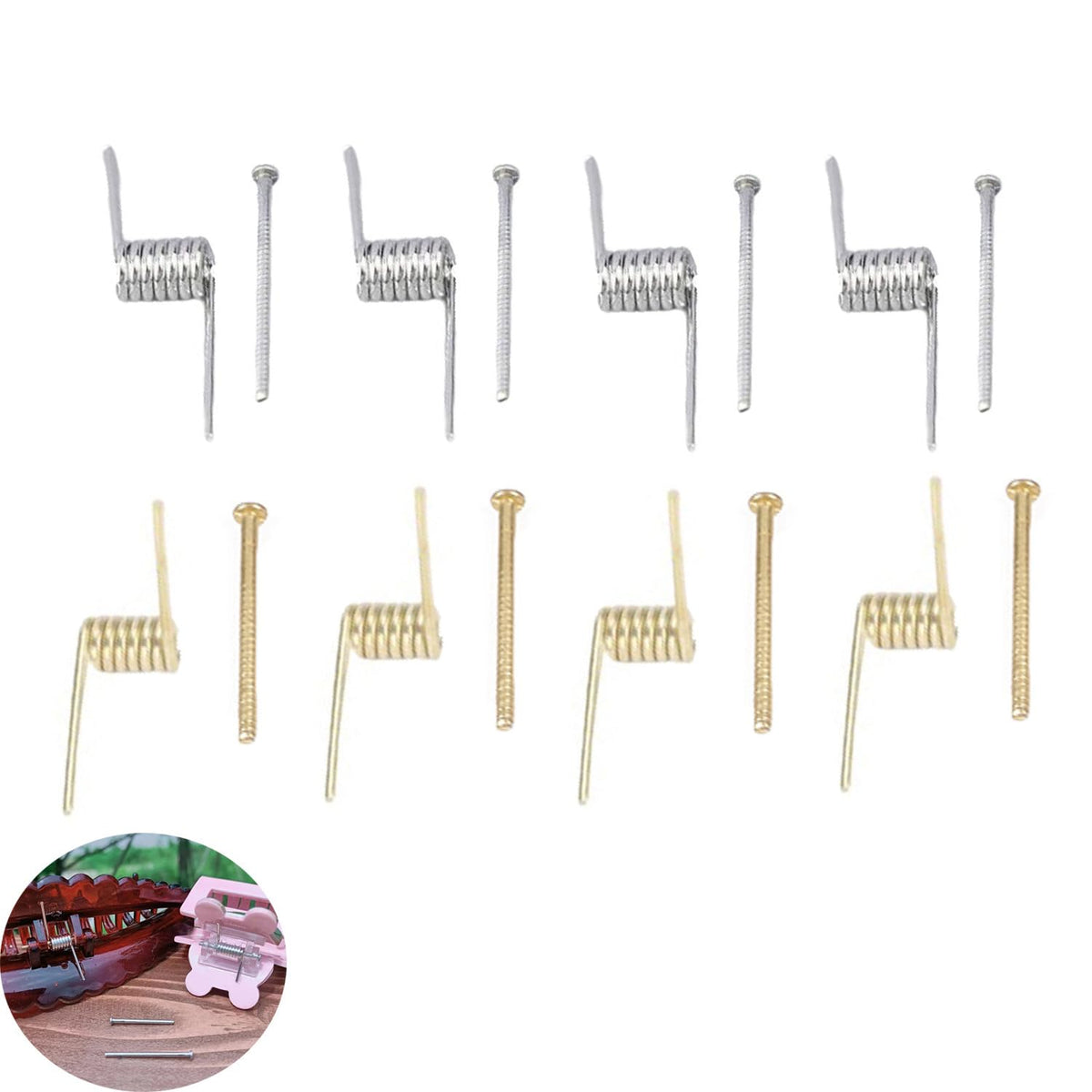 ArrErr pack of springs and pins showing contents and quick repair benefit