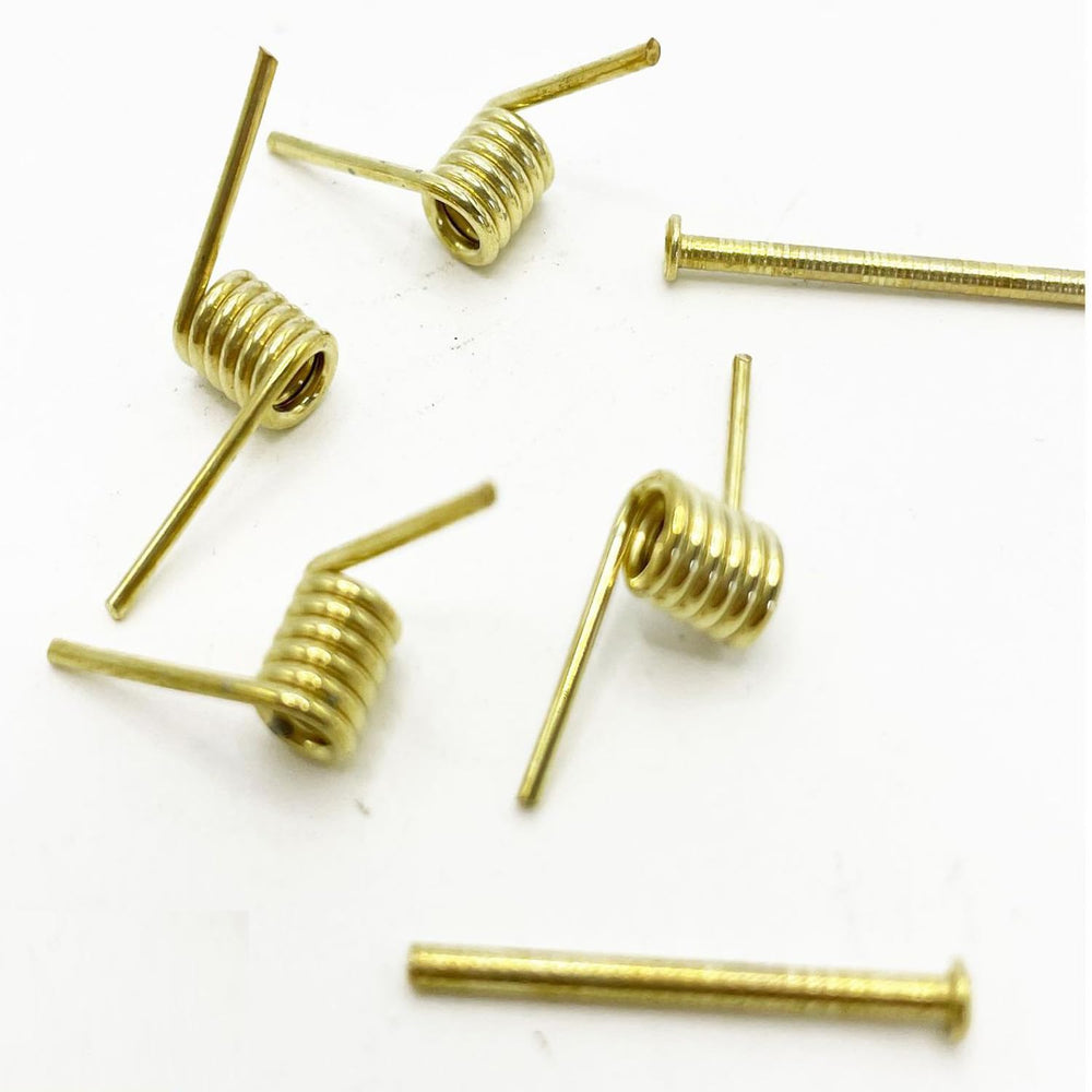 ArrErr installing spring into hair clip demonstrating easy repair