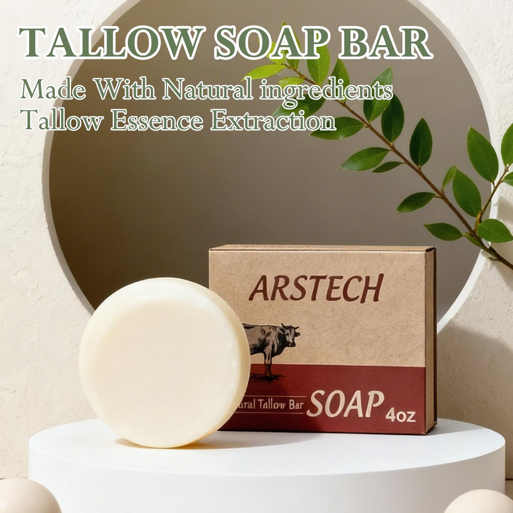 arstech rich lather in hand demonstrating gentle effective cleansing