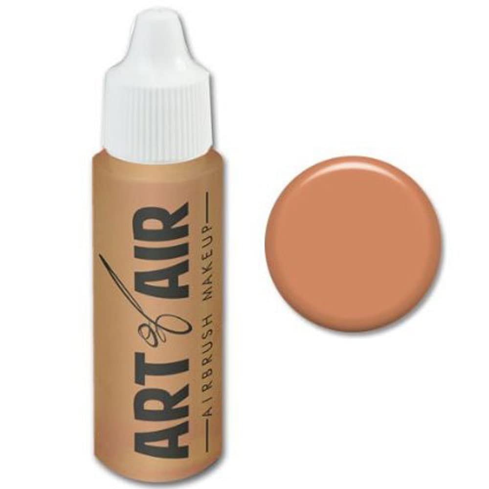 Art of Air bottle front view showing Buff Beige and compact size benefit