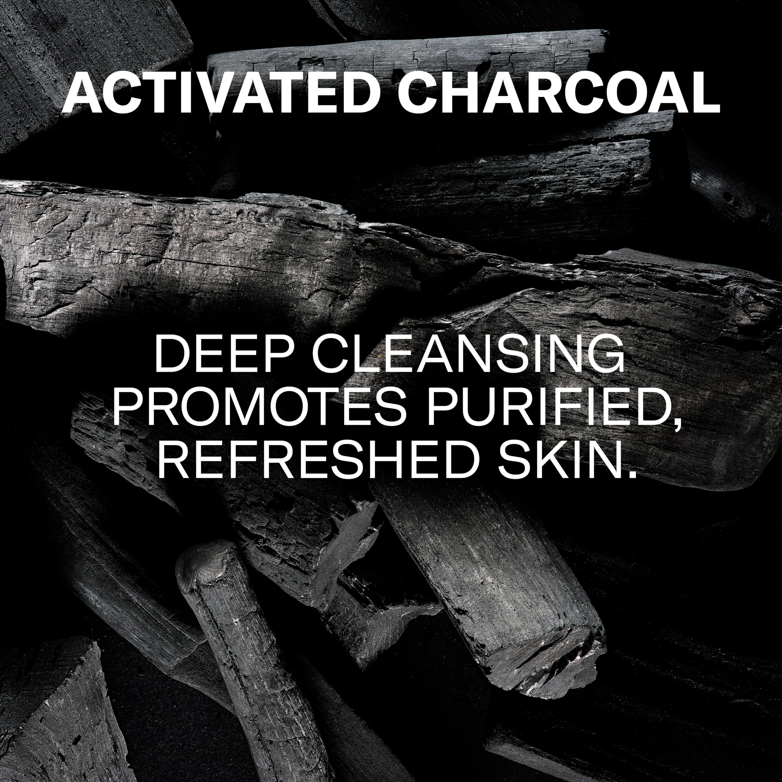 Art of Sport activated charcoal close-up showing cleansing particles for deep dirt removal