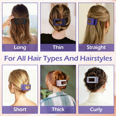 Artchita clip holding thin hair gently, prevents pulling and creasing