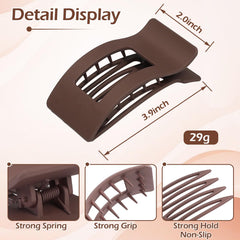 Artchita clip securing an updo in place for comfortable, all-day wear benefit