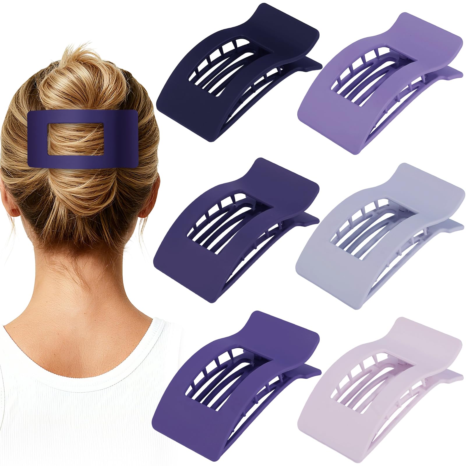 Artchita front packaging shot showing six matte clips, practical everyday use