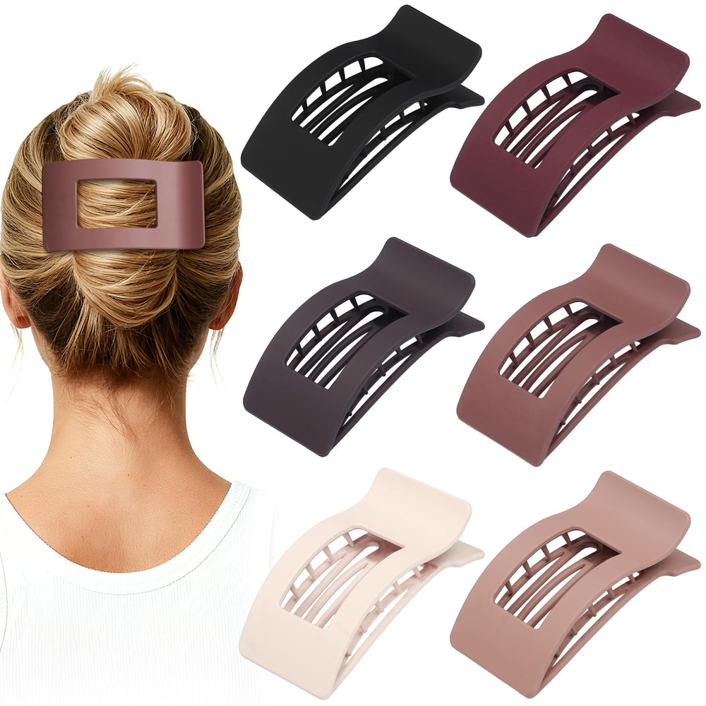 Artchita front packaging showing six matte brown scarlet clips and assortment benefit