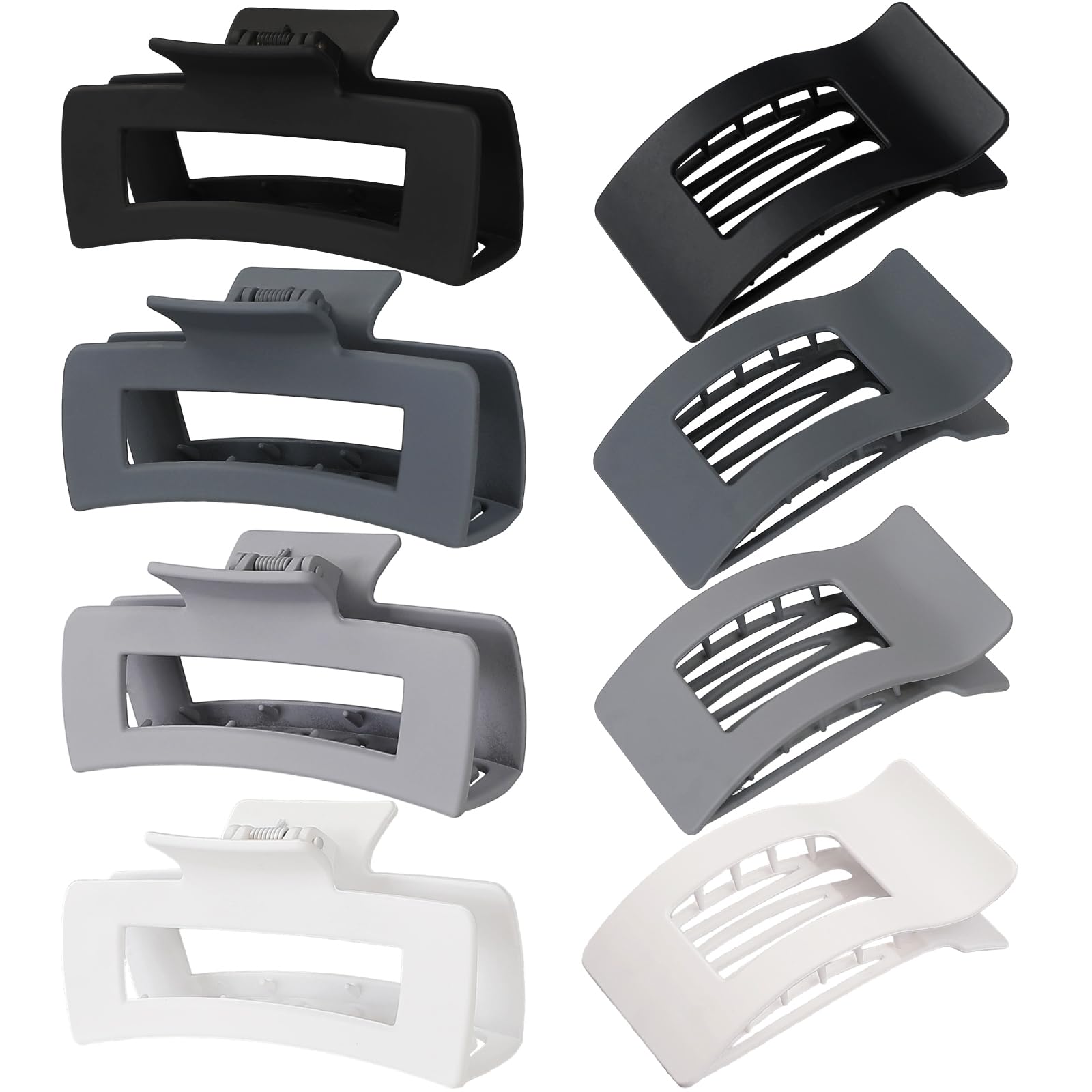 Artchita front pack view showing eight grey matte clips and neat packaging benefit
