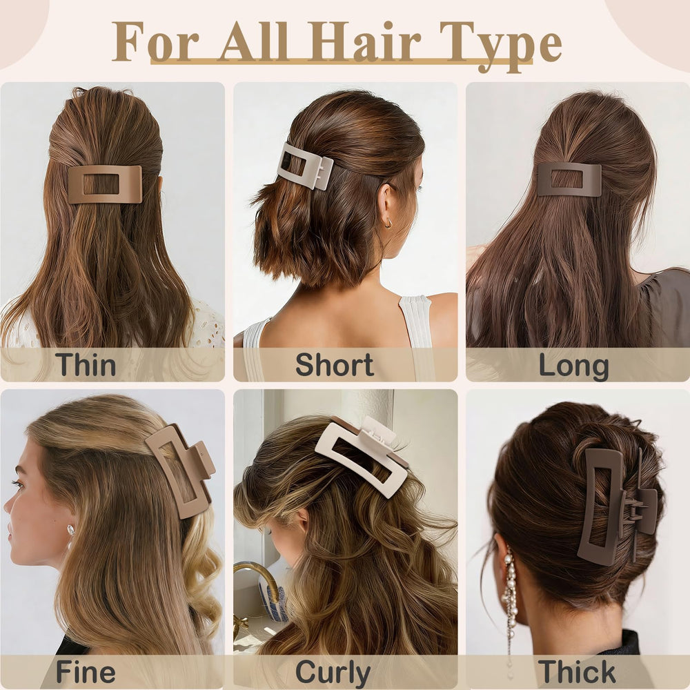 Artchita half-up hairstyle using flat clip for polished everyday look