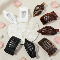 Artchita oval flat clip close-up highlighting low-profile shape and comfortable fit