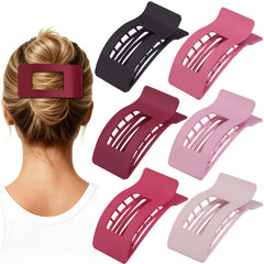 Artchita clip securing hair during yoga for comfortable movement