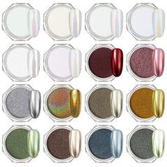 Artdone front packaging showing full 16-jar chrome powder kit and benefits