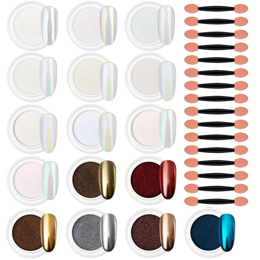 Artdone front packaging showing all 16 jars and kit layout for easy selection
