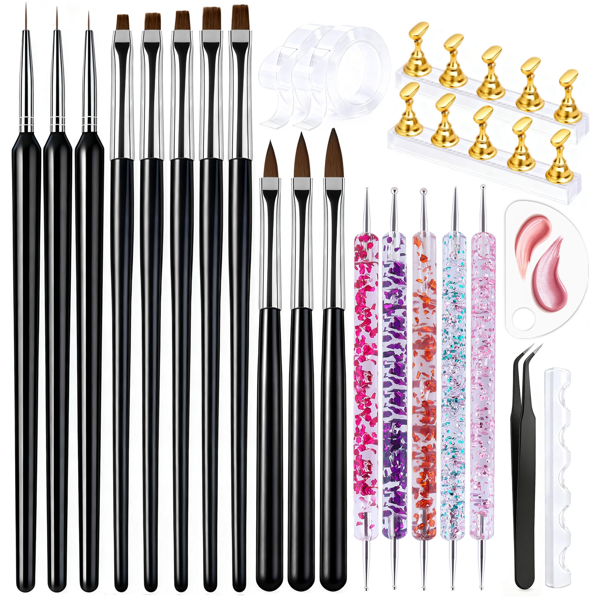 Artdone front packaging showing full nail art kit and organized layout, boosts convenience