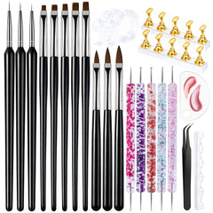 Artdone front packaging showing full nail art kit and organized layout, boosts convenience