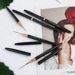 Artdone lifestyle desk with nail artist using brushes showing professional workflow benefit