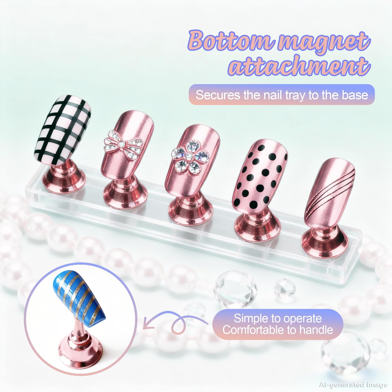 Artdone size comparison on fingertip illustrating scale and precision