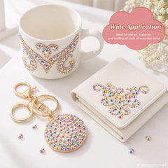 Artdone organized storage containers with rhinestones for easy project access