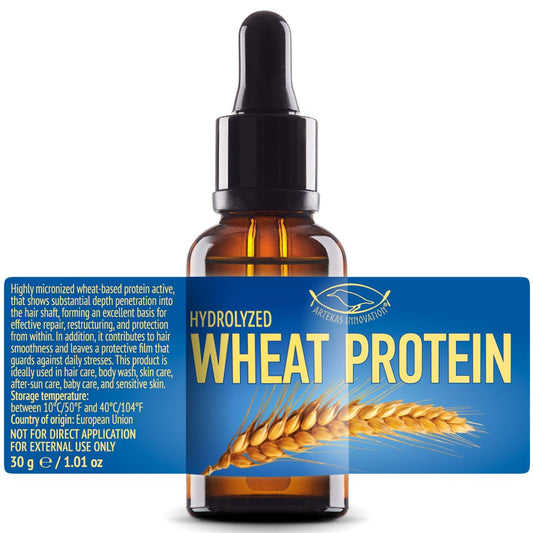 Artekas Innovation front bottle showing product and benefit for DIY formulations
