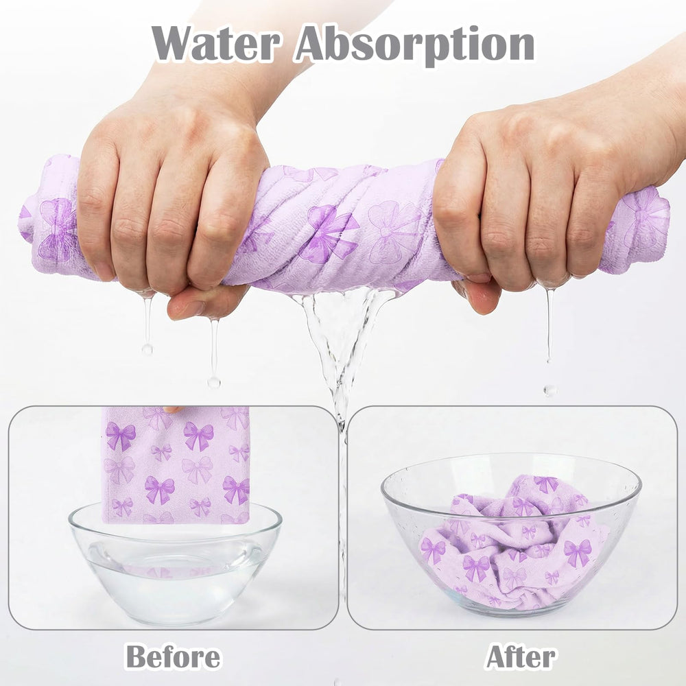 ArthomaHige close-up microfiber texture illustrating fast absorbency and softness