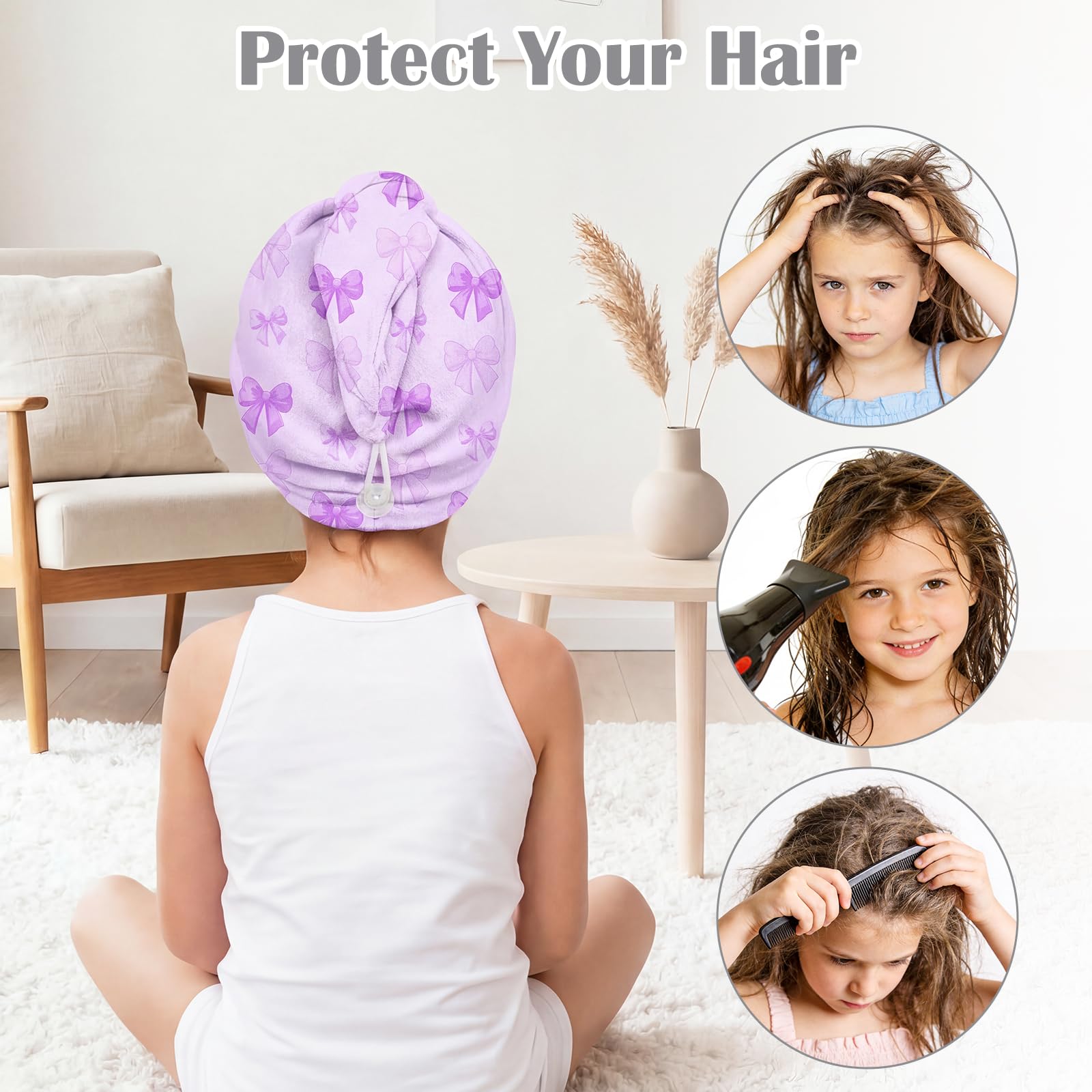 ArthomaHige pink and purple bow patterns displayed to attract children