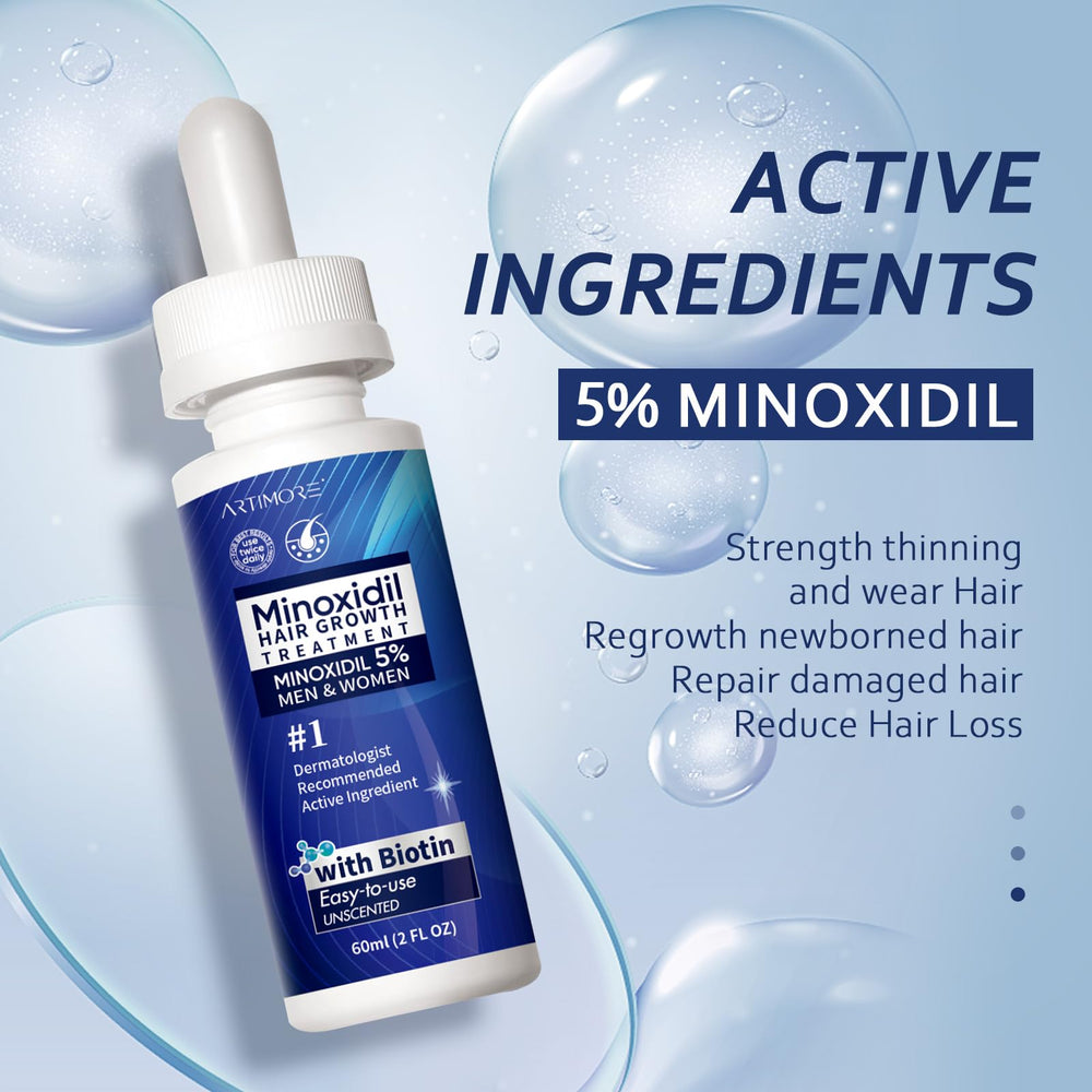 Close-up of Artimore serum texture highlighting fast-absorbing, non-sticky liquid for comfort