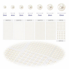 Artistbeauty flat sheets laid out displaying seven sizes for design options