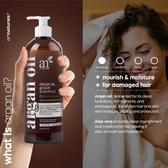 Artnaturals bottle with pump showing easy-dispense design for convenient use
