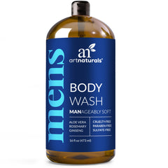 Artnaturals front bottle view showing branding and clean design benefit
