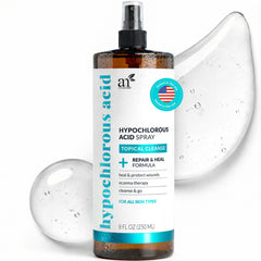 Artnaturals front bottle view highlighting label and soothing benefits